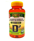 Vitamina D2 - Unilife - 60 Cápsulas - MEUBRASILONLINE