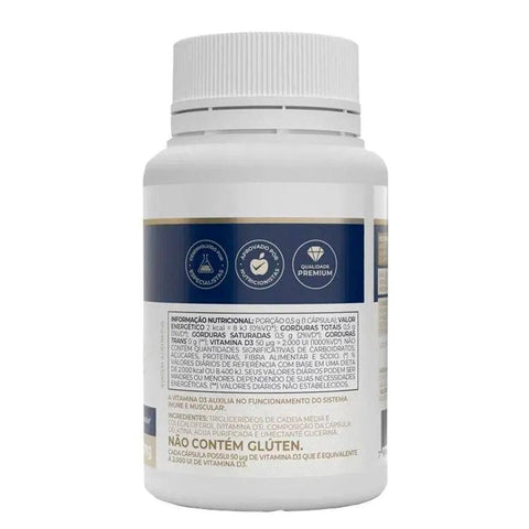 Vitamina D3 2.000 Ui - Vitafor - 60 Cápsulas - MEUBRASILONLINE