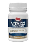 Vitamina D3 + C + Zinco Vitafor 30 Caps - MEUBRASILONLINE