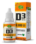 Vitamina D3 Em Gotas Sabor Menta Unilife 20ml - MEUBRASILONLINE