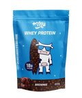 WHEY CONCENTRADO +MU - BROWNIE - REFIL 900G - MEUBRASILONLINE