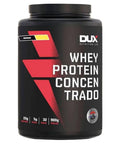 Whey Protein Concentrado Banana Dux 900g - MEUBRASILONLINE